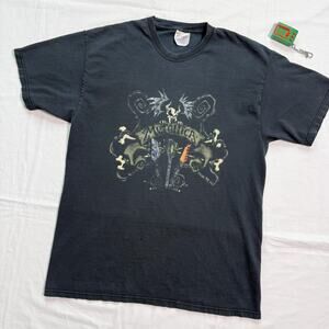 Metallica Vintage Y2K Faded T-Shirt - L